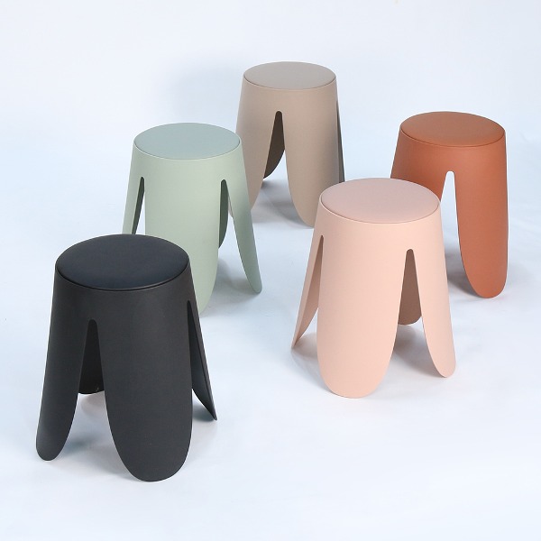 비엔나스툴 인테리어 플라스틱 원형 예쁜 컬러 의자